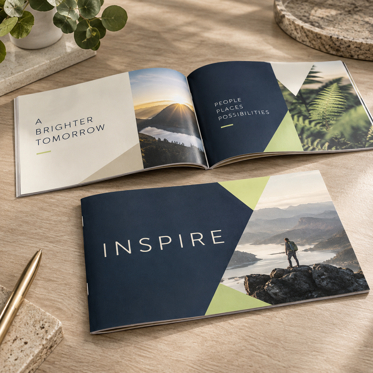 Booklets 100lb Silk Text (8.5 x 5.5)