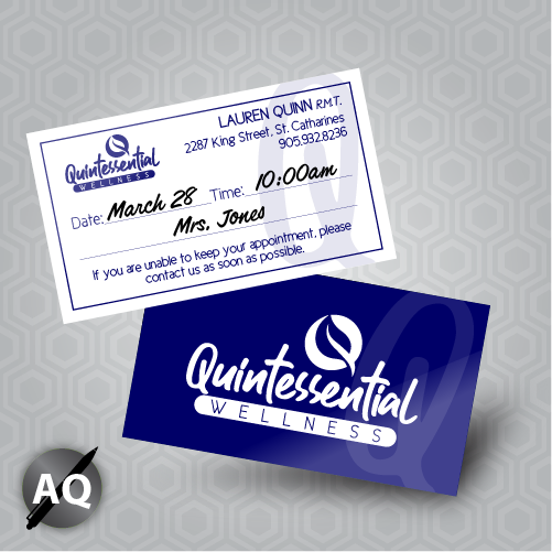 Business cards 14pt Writable + AQ (C1S)