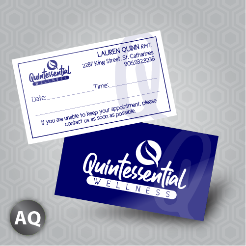 Business Cards 14pt + AQ