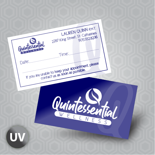 Business Cards 14pt + UV (High Gloss)