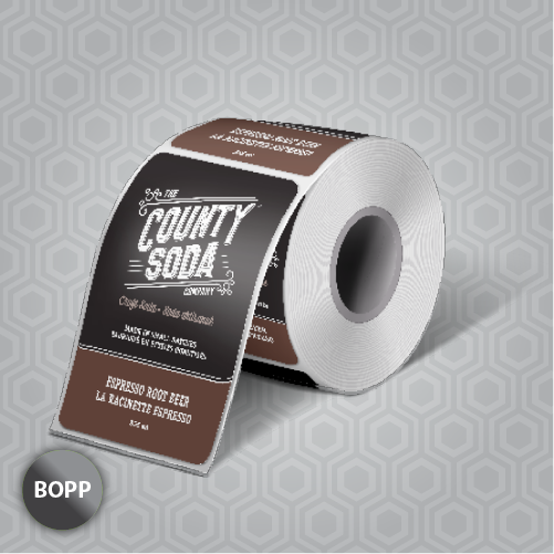 BOPP Roll Labels