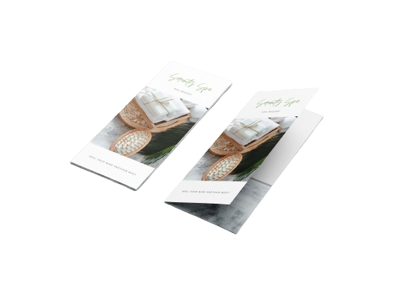 Brochures 100lb + UV (High Gloss)