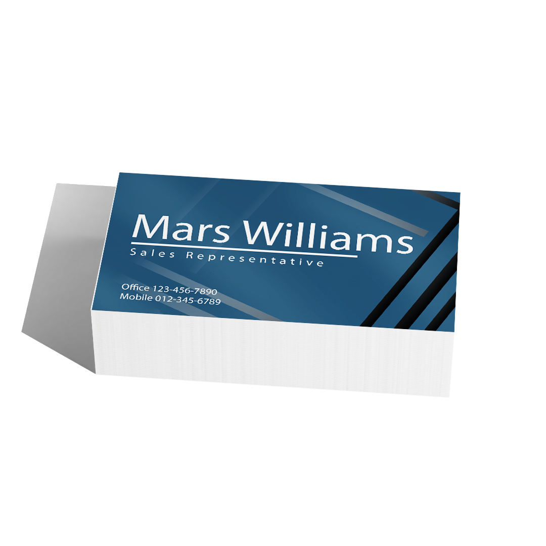 Business Cards 14pt + AQ