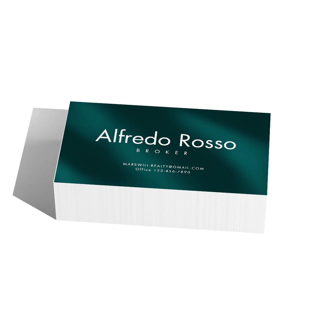 Business Cards 14pt + UV (High Gloss)