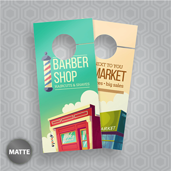 Door Hangers 14PT + Matte Finish
