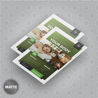 Flyers 100lb + Matte Finish