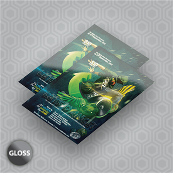 Flyers 100lb Gloss Text