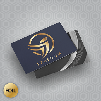 Metallic Foil Postcards