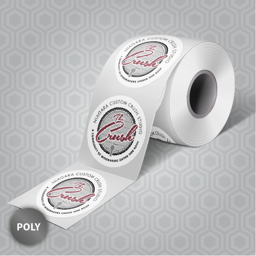 Poly Roll Labels