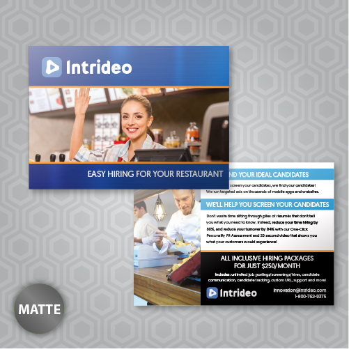 Postcards 14PT + Matte Finish