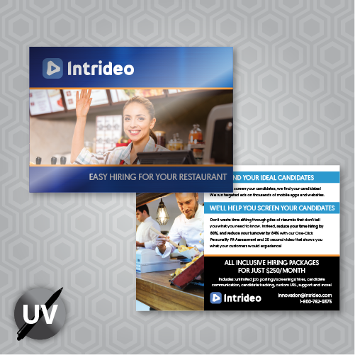 Postcards 14pt Writable + UV (C1S)