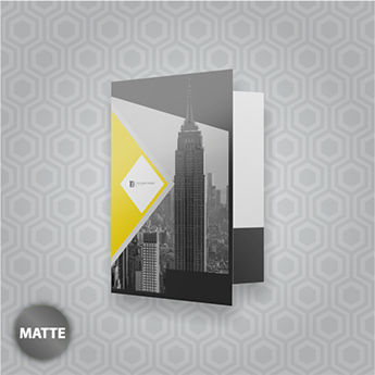 Presentation Folders 14PT + Matte Finish