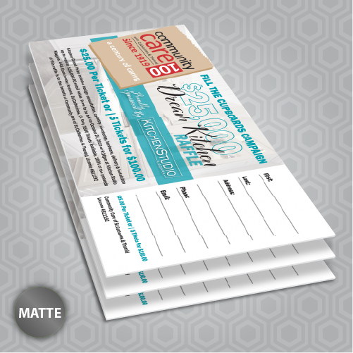 Tear Cards 14PT + Matte Finish