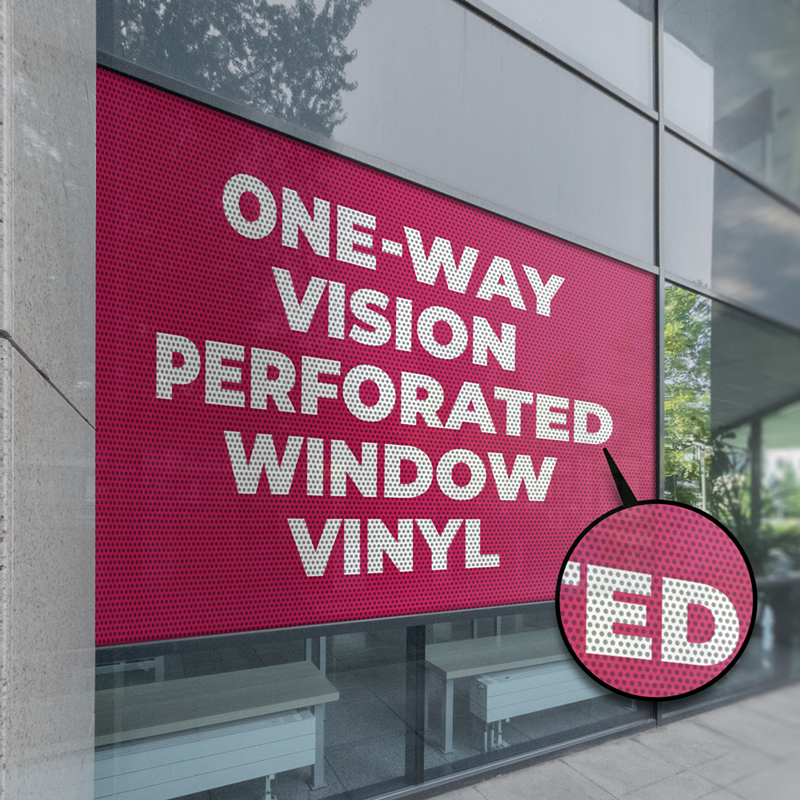 Window Perforated Vinyl