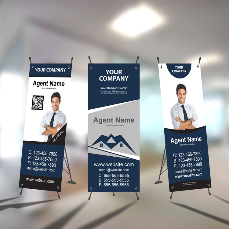 X-Frame Banners 13oz Matte Vinyl