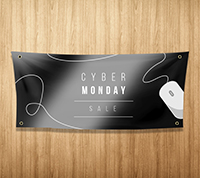 Bannière en vinyle (Glacé) vinyle 13oz