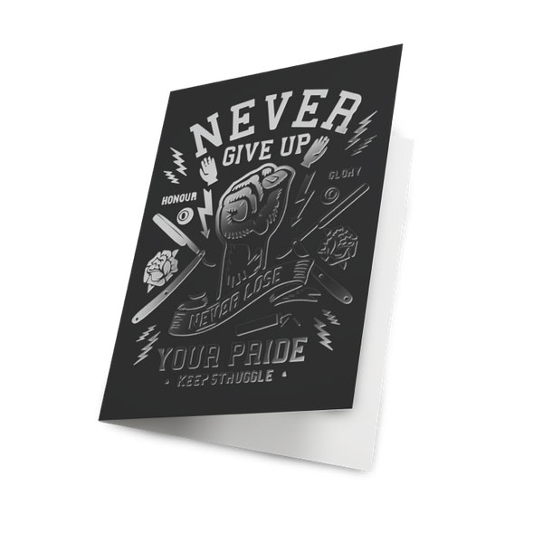 Spot UV Greeting Cards