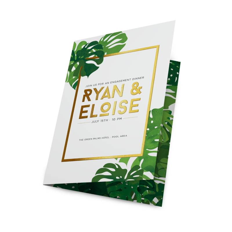 Metallic Foil Greeting Cards Metallic Foil Greeting Cards