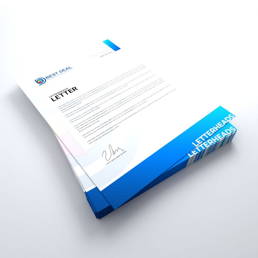 Letterheads 60LB Uncoated