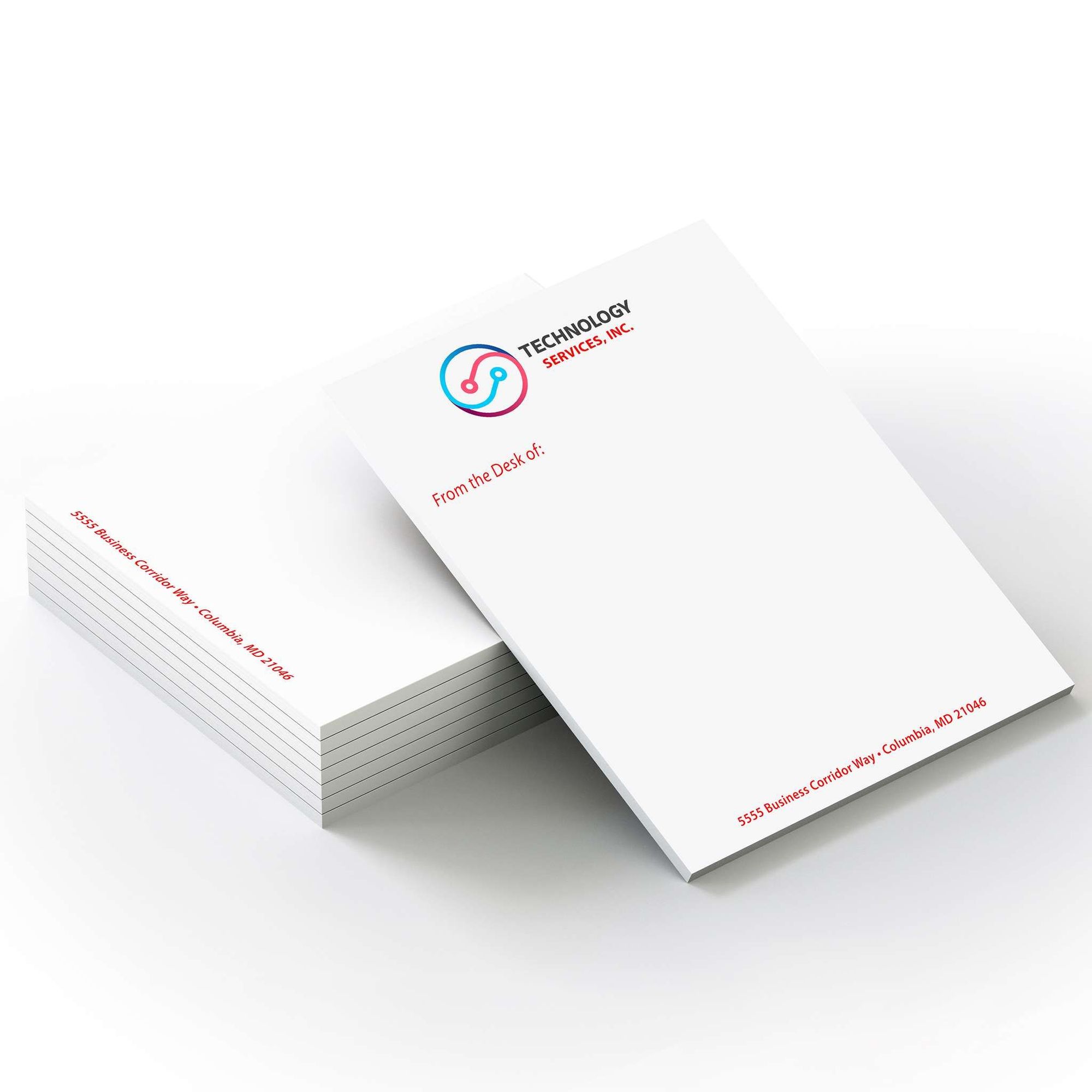 Notepads 60LB Uncoated (25 pages)