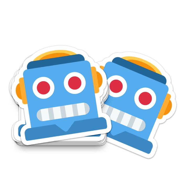 Square Cut Labels / Stickers