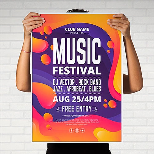 Posters 100LB + UV (High Gloss)