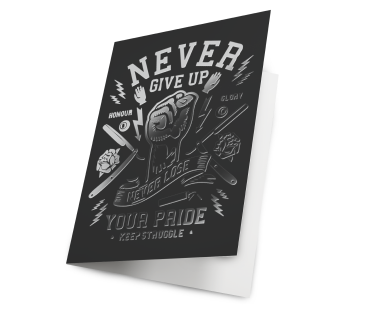 Spot UV Greeting Cards Spot UV Greeting Cards