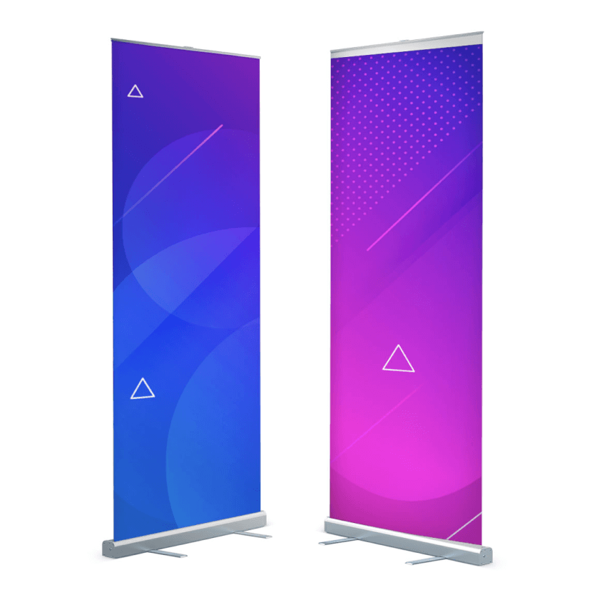 Pull Up Banners 13oz Matte Vinyl Blackbase (31.5 x 78.75)